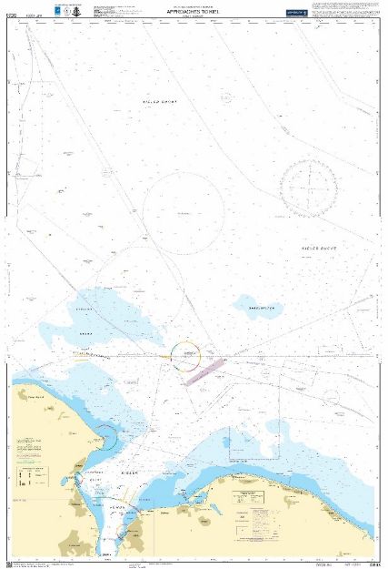 DE33 - Baltic Sea, Germany and Denmark. approaches to Kiel.